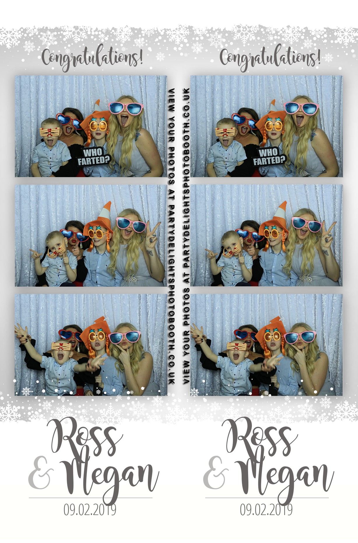 Ross and Megan’s Wedding - Prints | View more photos from the event at gallery.partydelightsphotobooth.co.uk/u/PartyDelightsPhotoBooth/Ross-and-Megan’s-Wedding-Prints